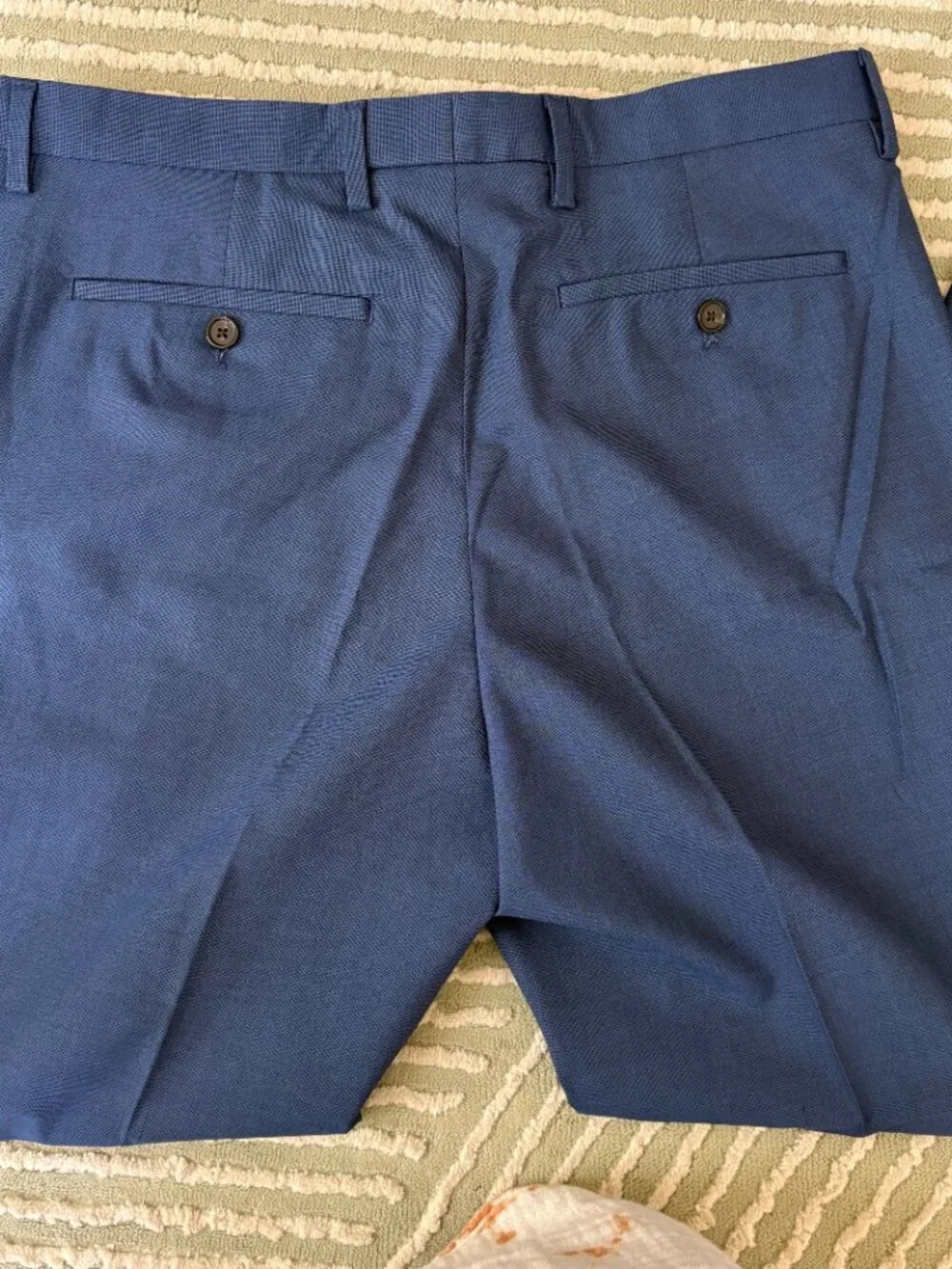 Banana Republic Blue Wool Dress Trousers